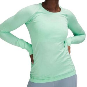 lululemon athletica Mint Long Sleeve Tee